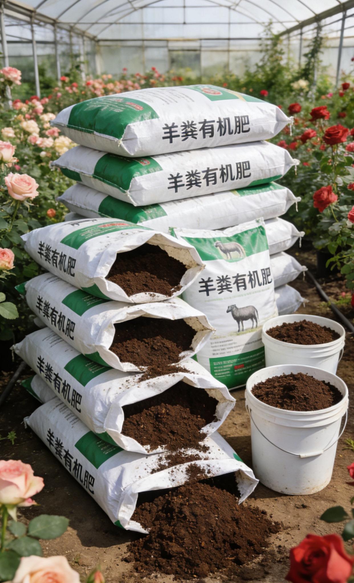 羊粪有机肥有机肥三农种植优质农产品阳台种植