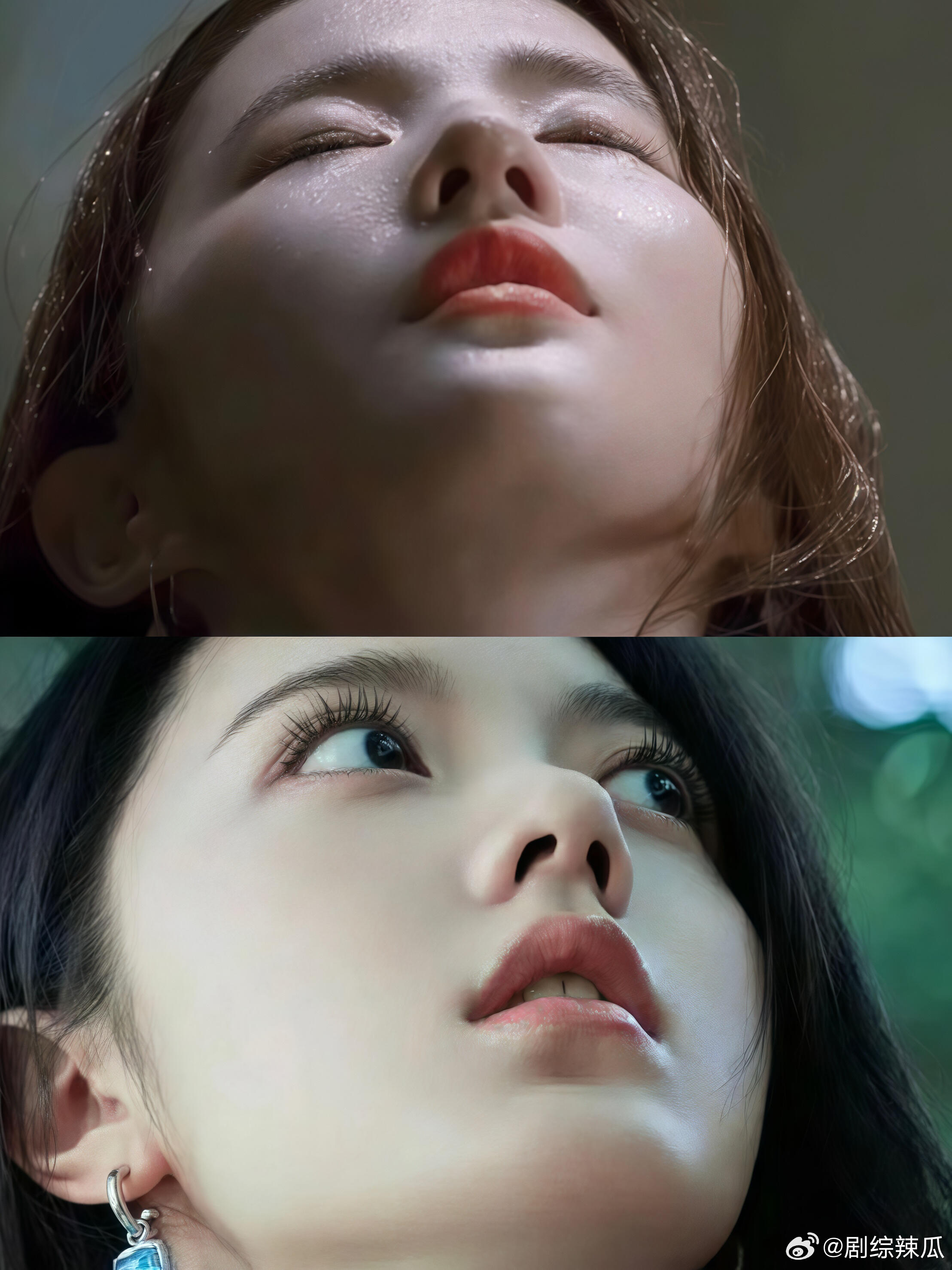 这个角度就看出了，好看的人连鼻孔都是好看的 ​​​