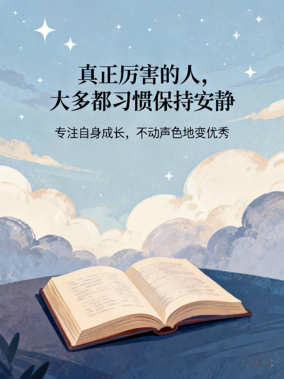你觉得自己厉害不？
真正厉害的人，大多都爱保持安静。他们从不四处显摆自己的成绩，