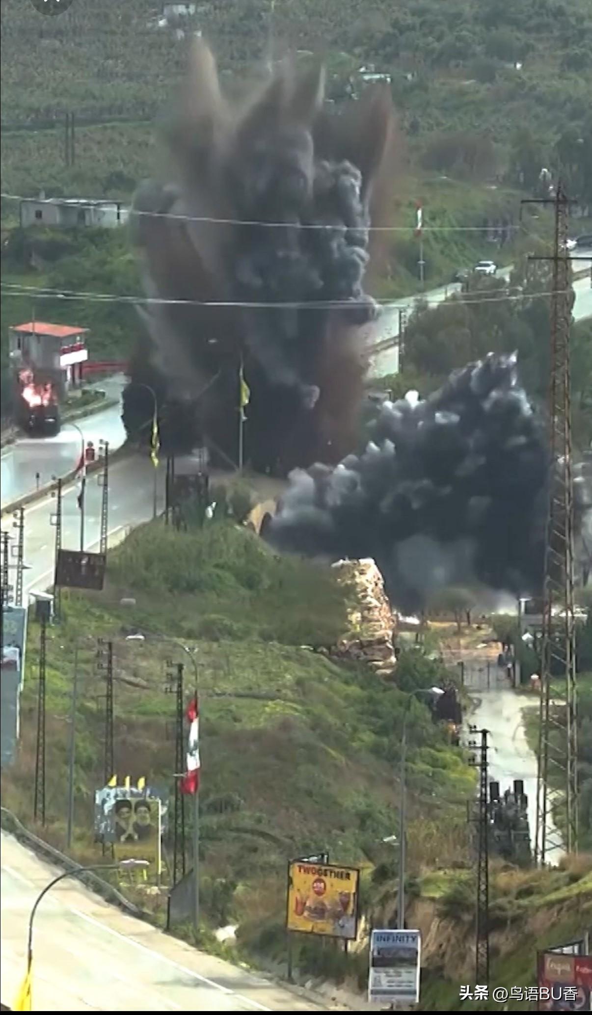 报道称，以军打击了已经被“腾空”的黎巴嫩南部地区。这应该是以军打击该地的军事“掩