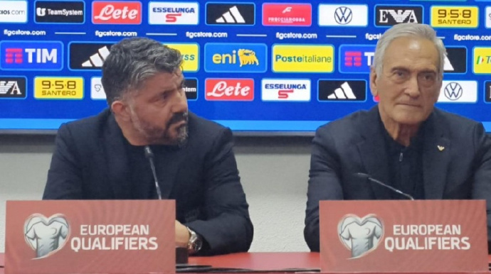 意大利主帅回应无缘世界杯 意大利主帅加图索在赛后发布会坦言：“痛，真的太痛了。”