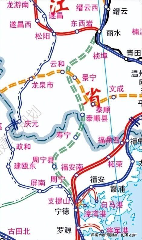 丽水想要打通出海通道，两条高铁规划命运差距悬殊！
丽温高铁直通温州沿海港口，属于