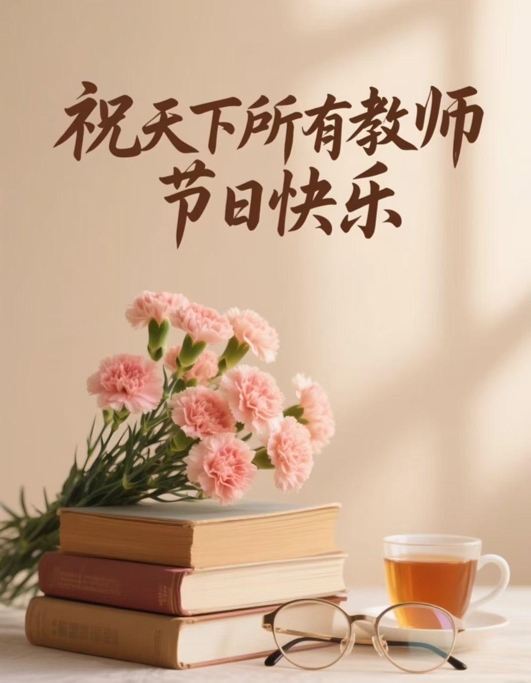 一觉睡到自然醒，7:10了！
记得今天是9月10日教师节，
本人退休后的第二个教