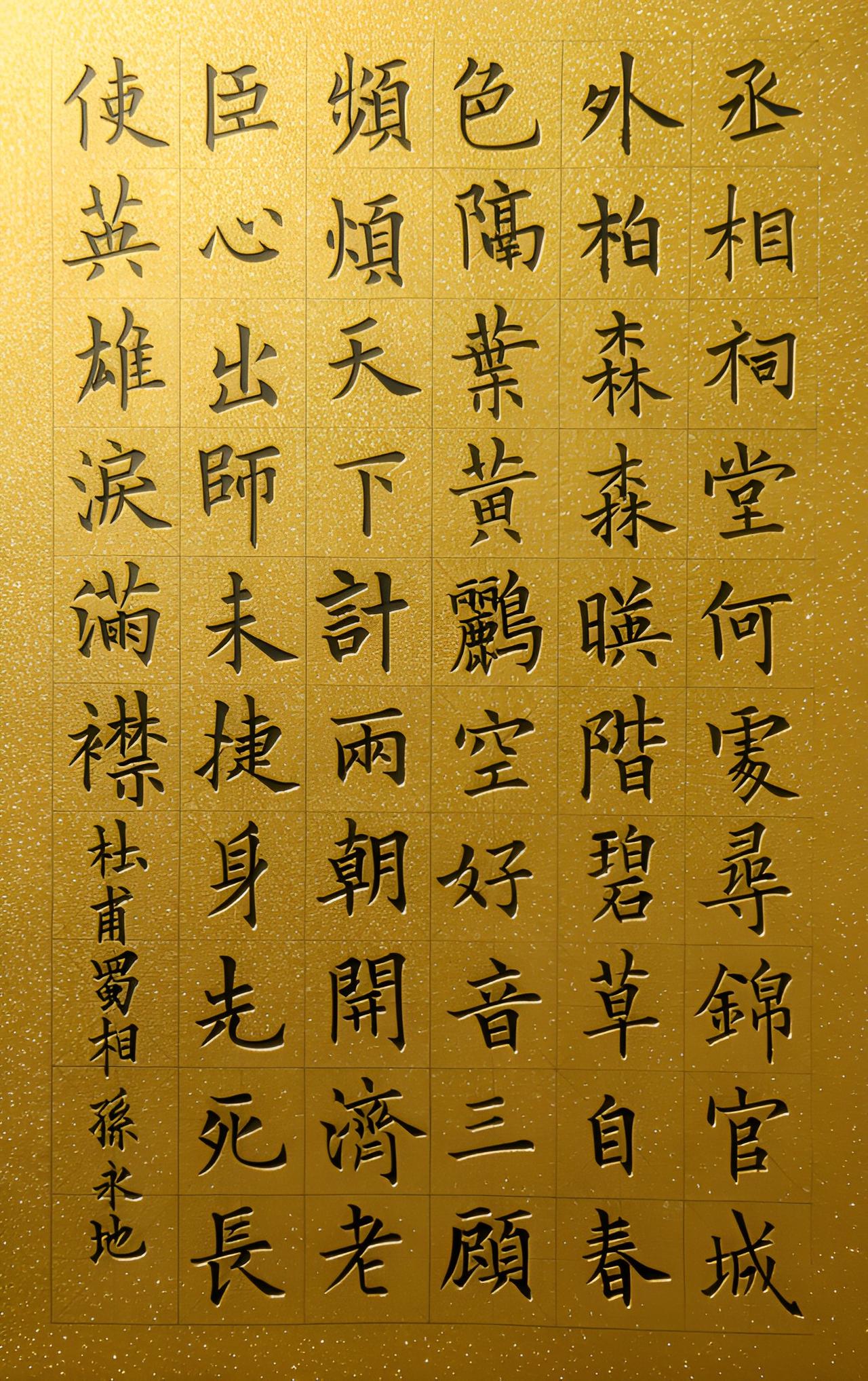 看腻田楷才懂：这才是欧楷该有的风骨

看惯了田英章田楷的高度规整，这幅欧楷《蜀相