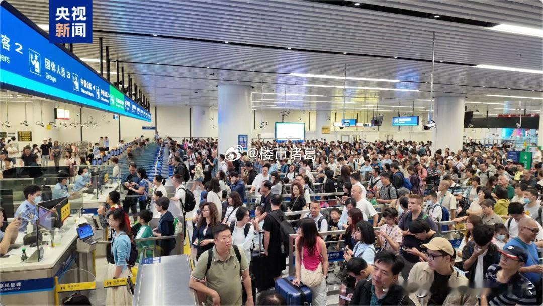 据深圳边检总站统计，今年截至5月2日，经深圳各口岸出入境人员突破1亿人次，较20
