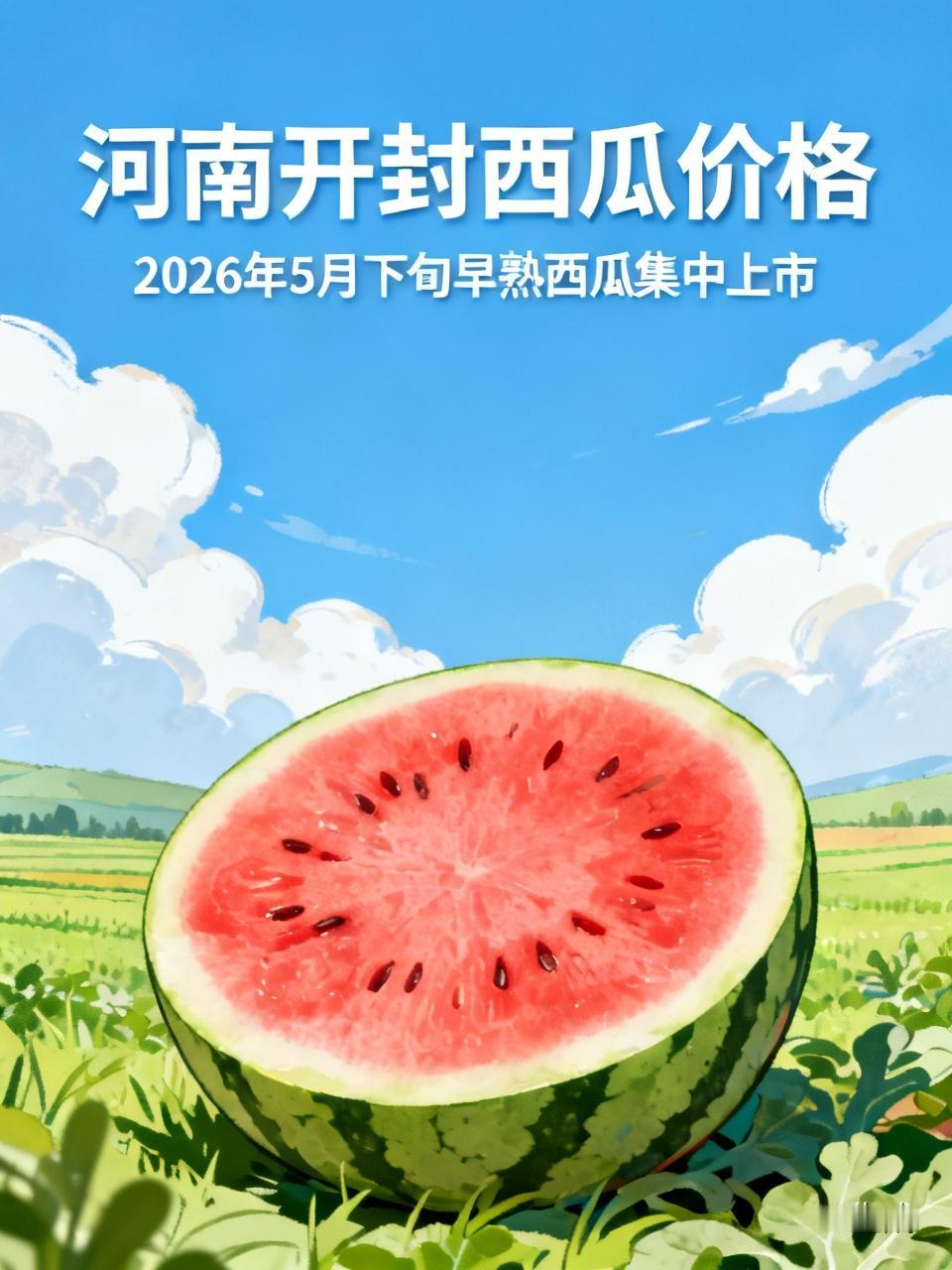 河南开封部分西瓜低至一毛多钱一斤，这事儿最近可太火了。2026年5月下旬，河南多