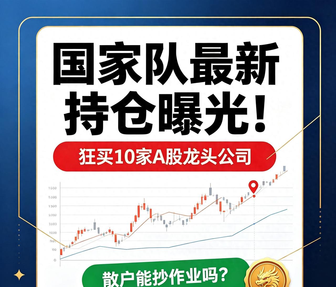国家队二季度持仓出来了，10只龙头被集体加仓。消息传得很快，几个炒股群里都在转，