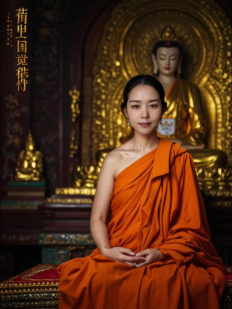 佛前僧影 时间不语却回答了所有问题