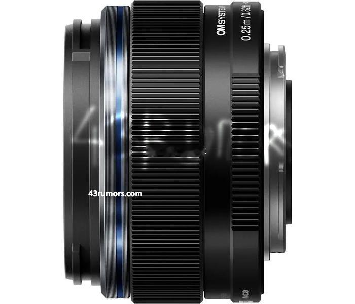 奥林巴斯奥之心 17mm F1.8 二代 M43 相机镜头外观谍照曝光，外媒 4