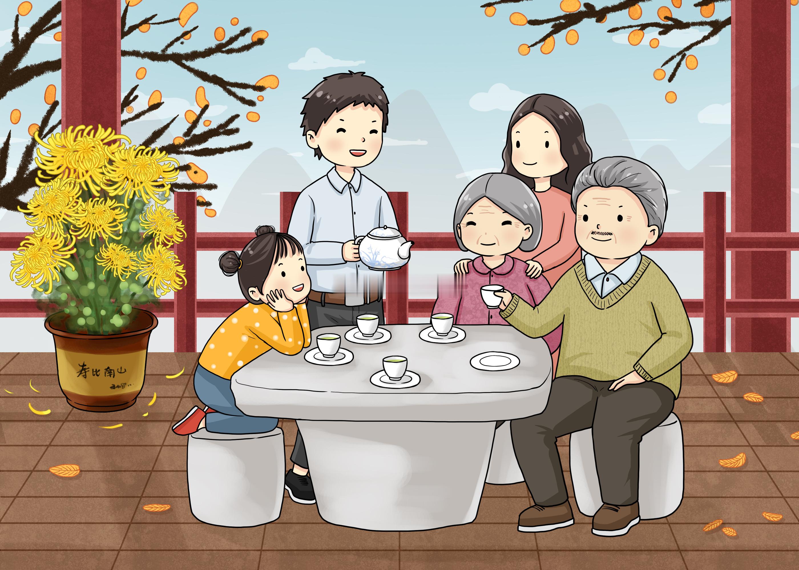 父母就是家中的菩萨，孝顺父母也是在为自己种善缘。 ​​​