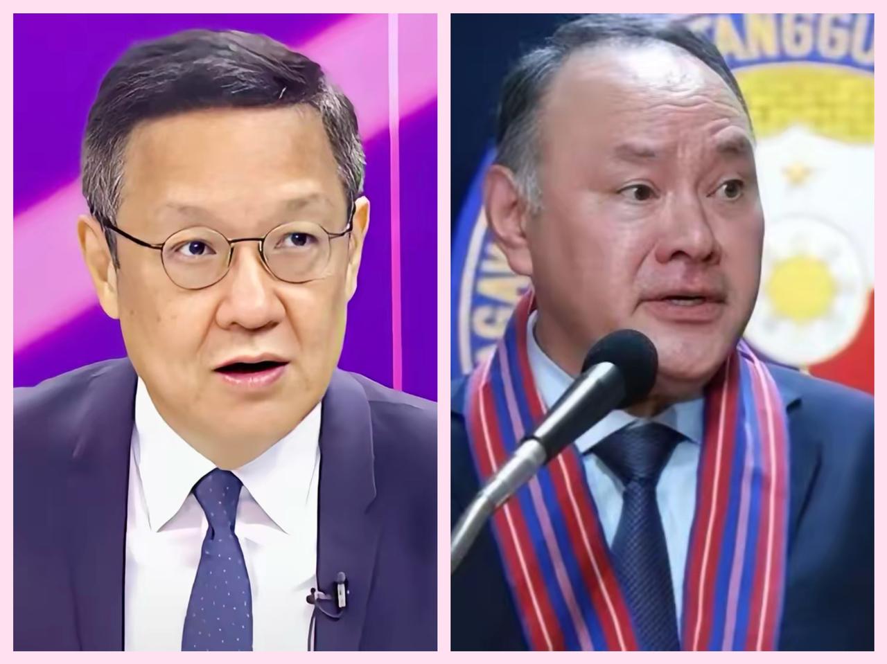 台湾名嘴介文汲说，中国援助菲律宾化肥和汽油，给菲律宾发出了“错误的信号”。
  