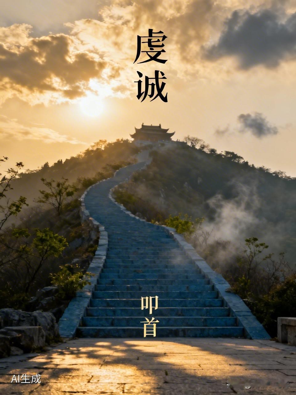 徐州市云龙山下，一位年过五旬的妇人顺着台阶，几步一叩首，缓缓朝山顶的观音庙挪去。