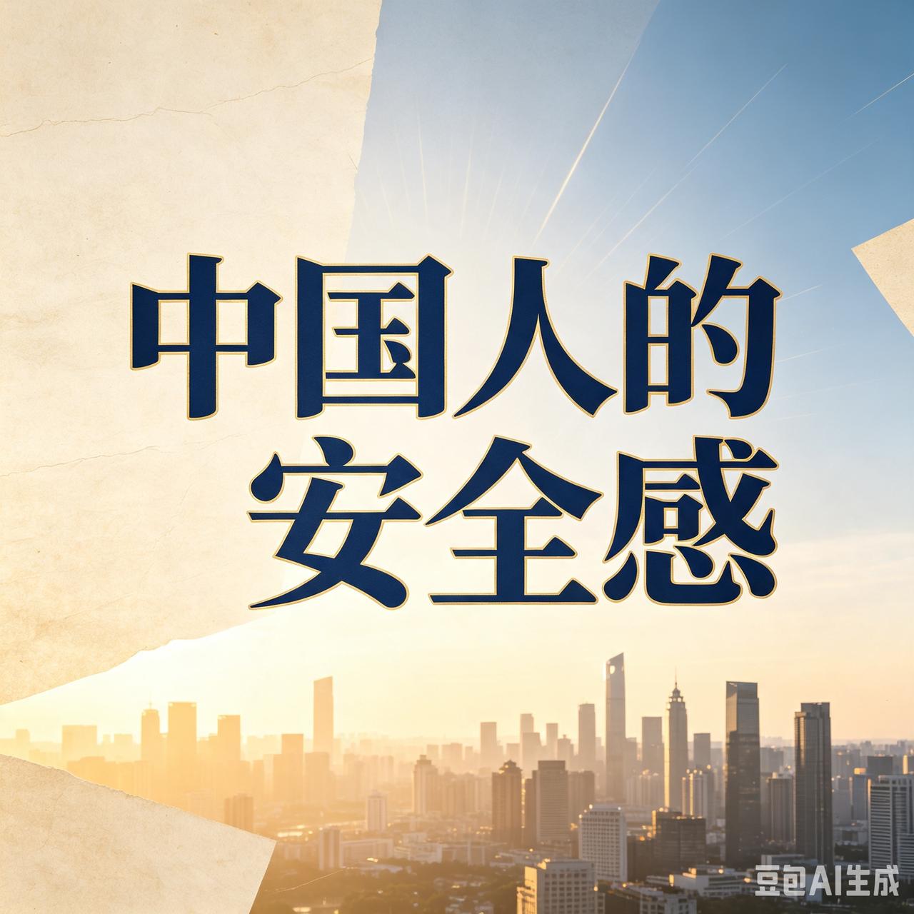 过去，中国被侵略，中国人没有安全感。还是过去，伟人带领人民浴血奋战，打出了一个新