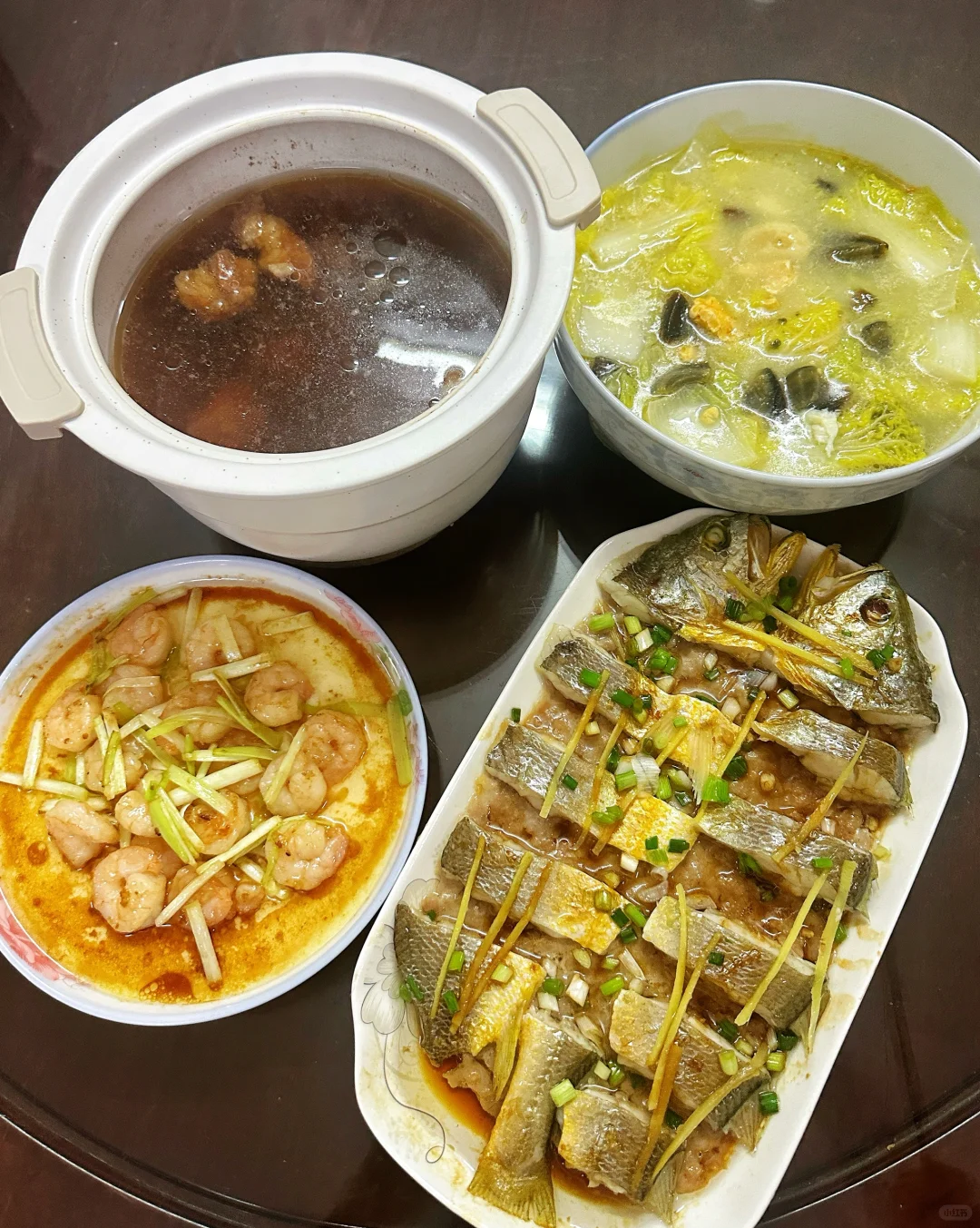 广州一家四口的晚餐！