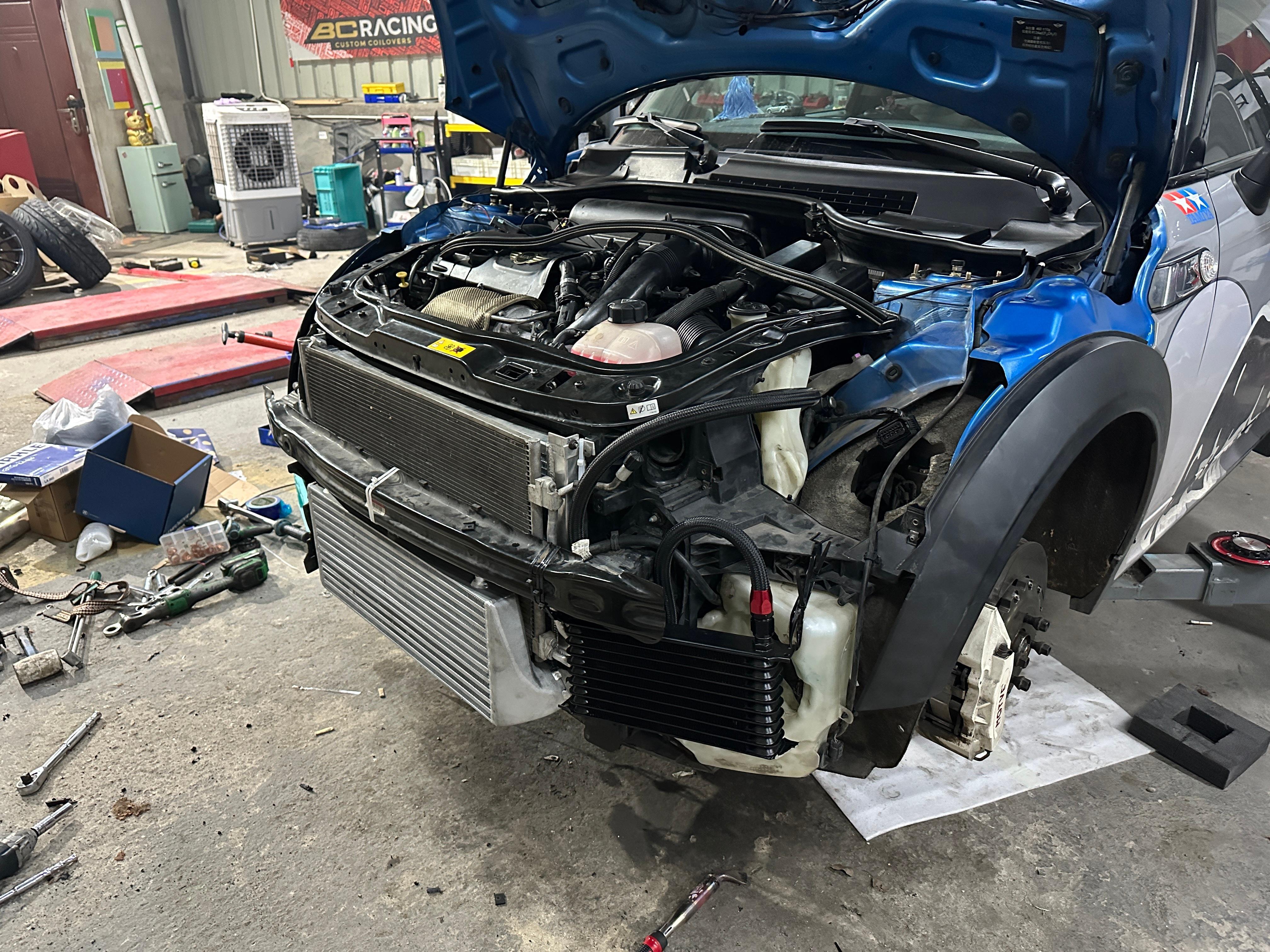 搞定搞定。下班下班。改装改装，什么都得改了才能装。 ​​​