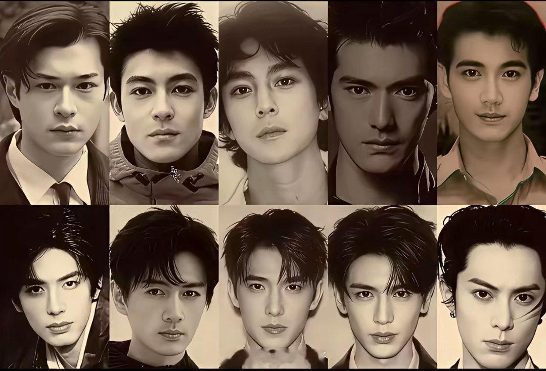 以前的帅哥VS现在，区别在哪里 