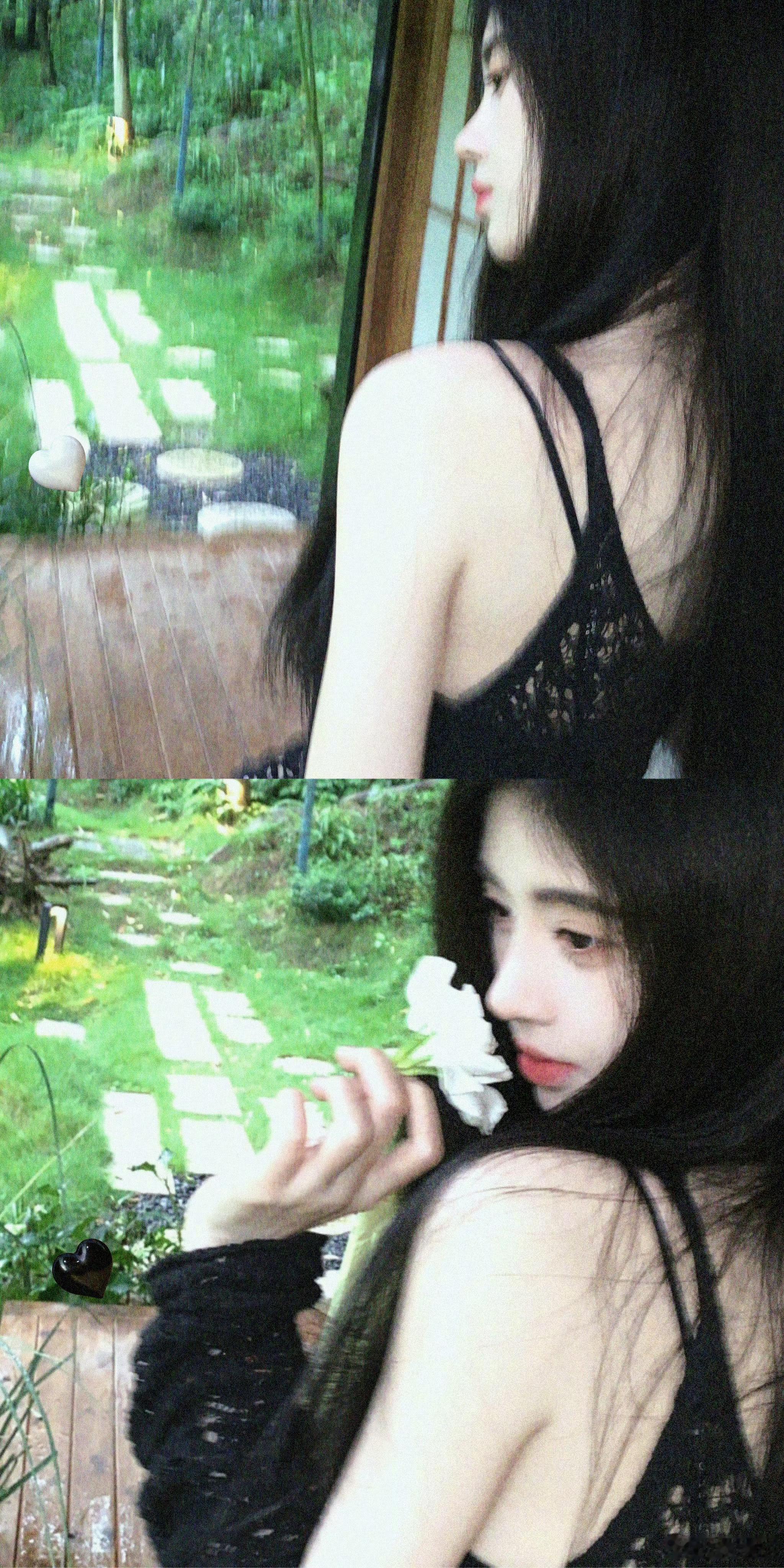 才发现这两张图居然有🤍🖤[馋嘴] ​​​
