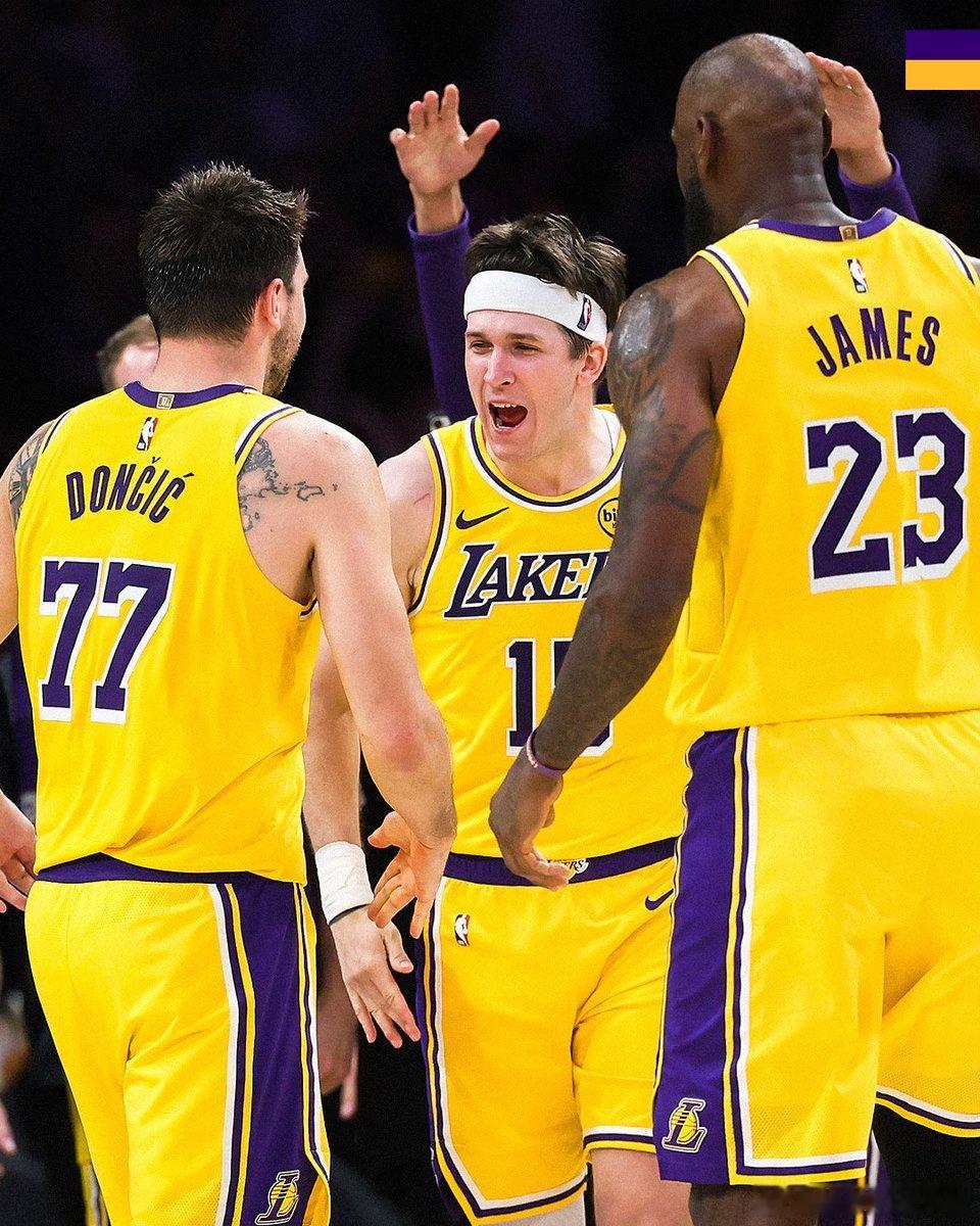 上周球队实力排行榜: 湖人上涨4位，已升至第6📈雷霆、马刺、凯尔特人、活塞、尼