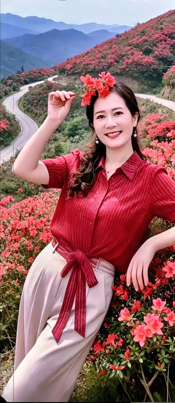 走在山间小路，风轻轻拂过，整个人都慢慢静下来。远离城市的喧嚣，把平日里的烦恼暂时
