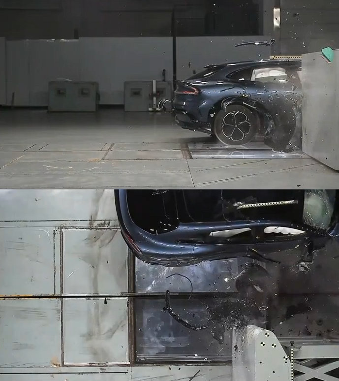 【听听为什么汽车会崴脚王？？雷军解释小米 YU7 偏置碰撞轮子掉了：丢轮保车，四