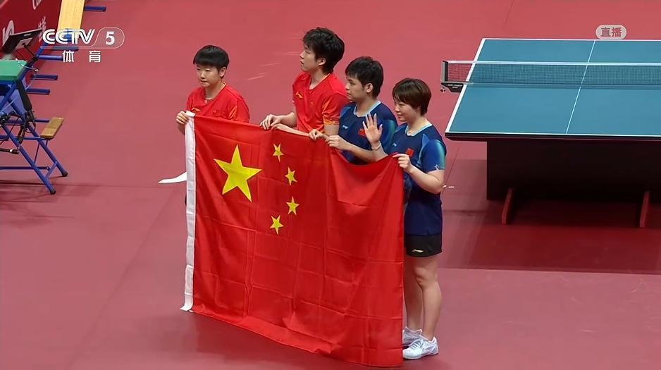 莎头组合被“00后”掀翻了！三连冠梦碎，国乒这波“内卷”太狠了

名古屋亚运会混