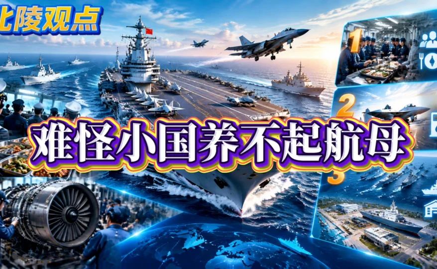 难怪小国养不起航母！看懂山东舰背后这三笔账，就明白差距在哪08