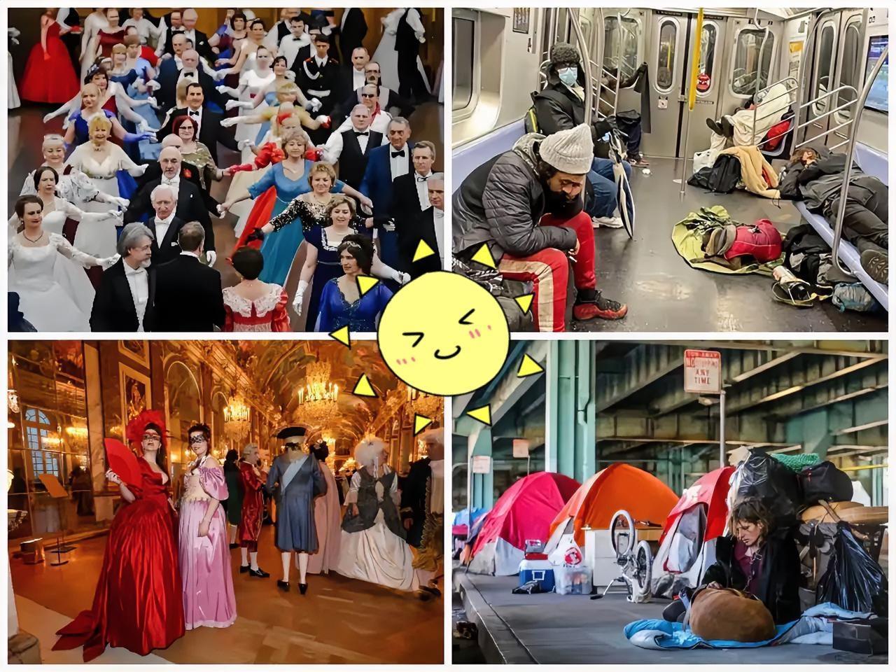 这世道，风向变得真!

以前总觉得大洋彼岸是天堂，好莱坞大片看多了，真以为那边人