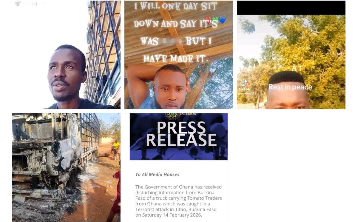 在布基纳法索北部蒂陶镇遭到“基地”组织西非分支JNIM袭击期间，至少7名来自邻国