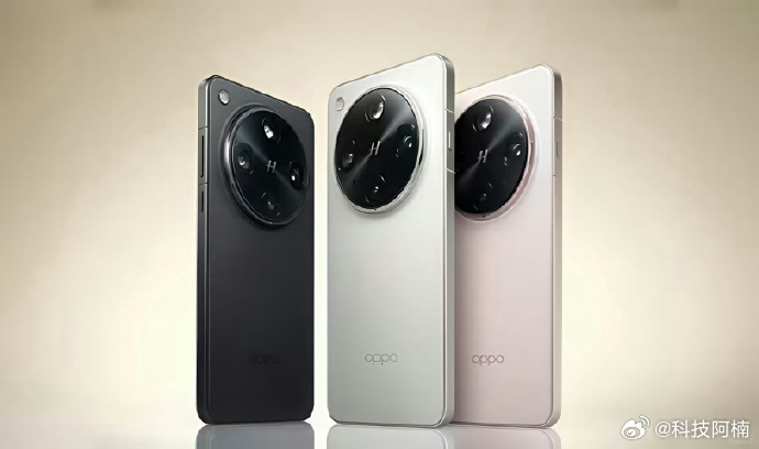 OPPO Find X8 Ultra 和 Find X8s外观图都出来了，两款新