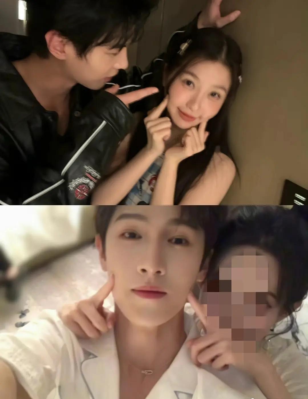谁模仿谁啊，虞书欣之前不也这样拍照吗[灵光一闪] ​​​