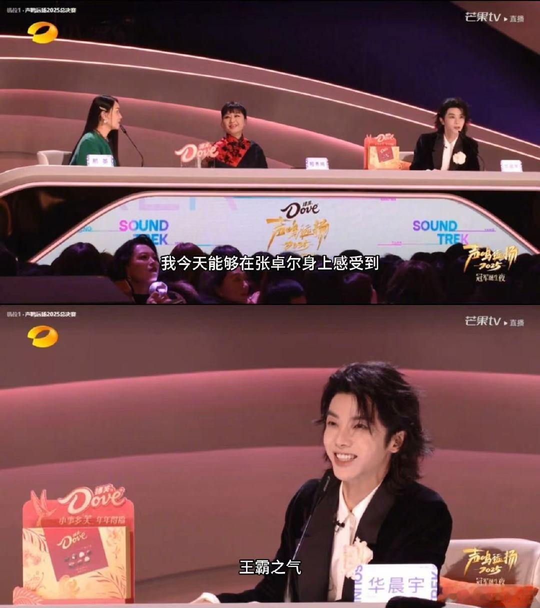 华晨宇能被华晨宇这样夸的人真不多声鸣远扬谁还没听疯！《地心》舞台炸翻全场！张卓尔