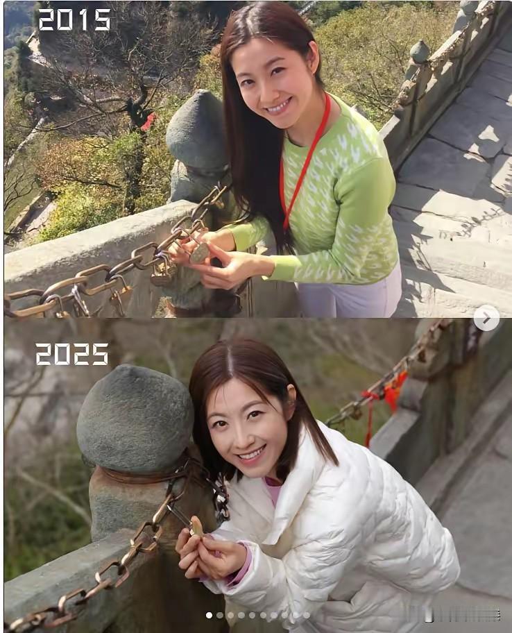 女星陈自瑶十年变化，好像也没有变化！
TVB女星陈自瑶真的属于人妻那种漂亮，从年