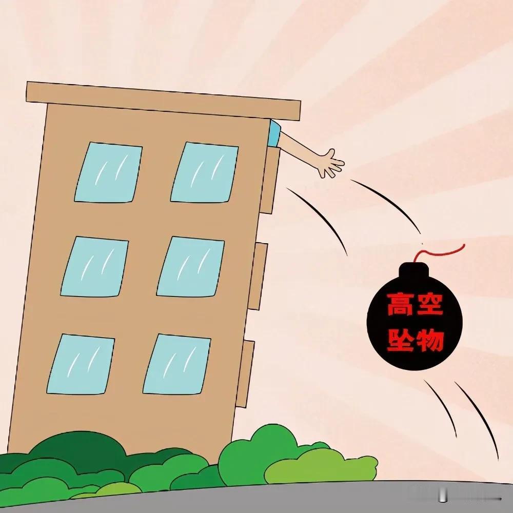 发生在三门峡灵宝的一起高空抛物案件。
小张乘坐其父亲张某驾驶的车辆行驶至某银行门