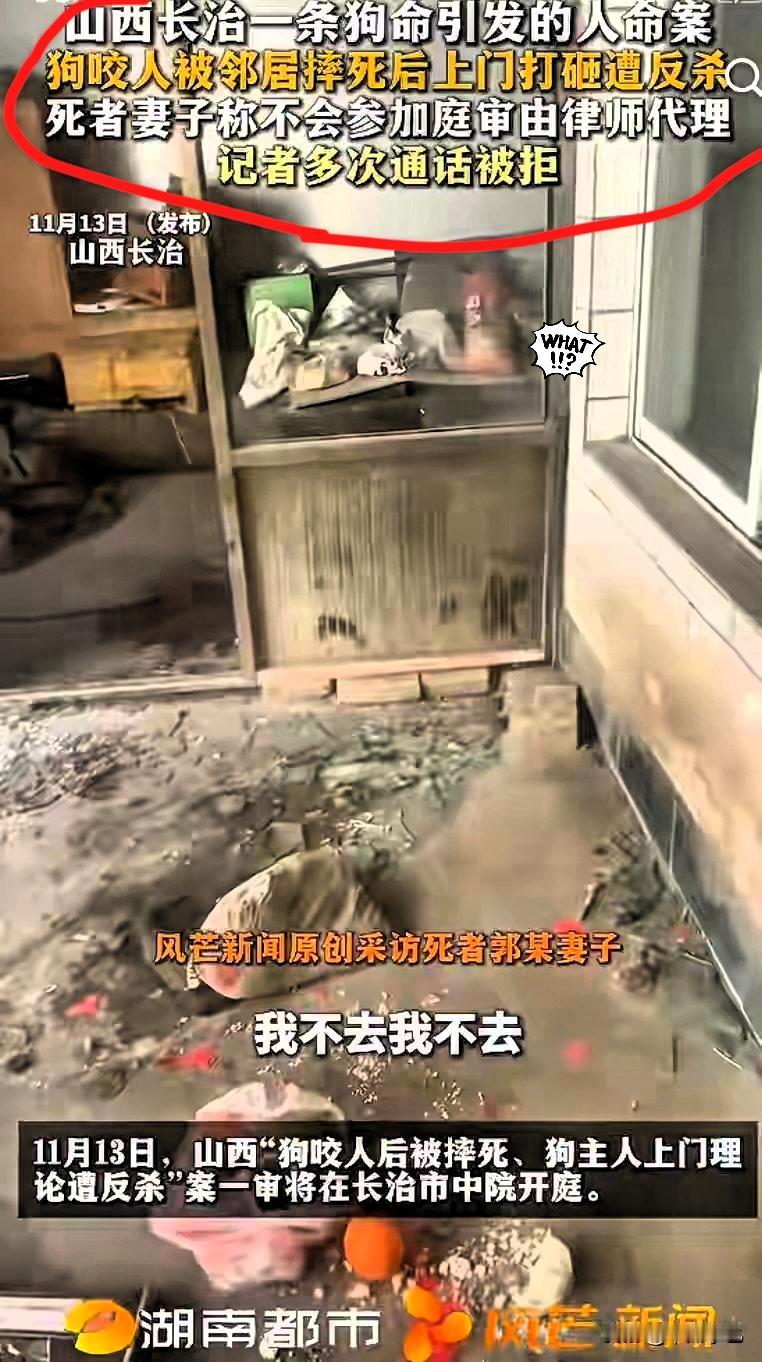 这狗主人一家真是奇葩，
山西长治“狗咬人”事件今天开庭，
采访中说的声泪俱下，结