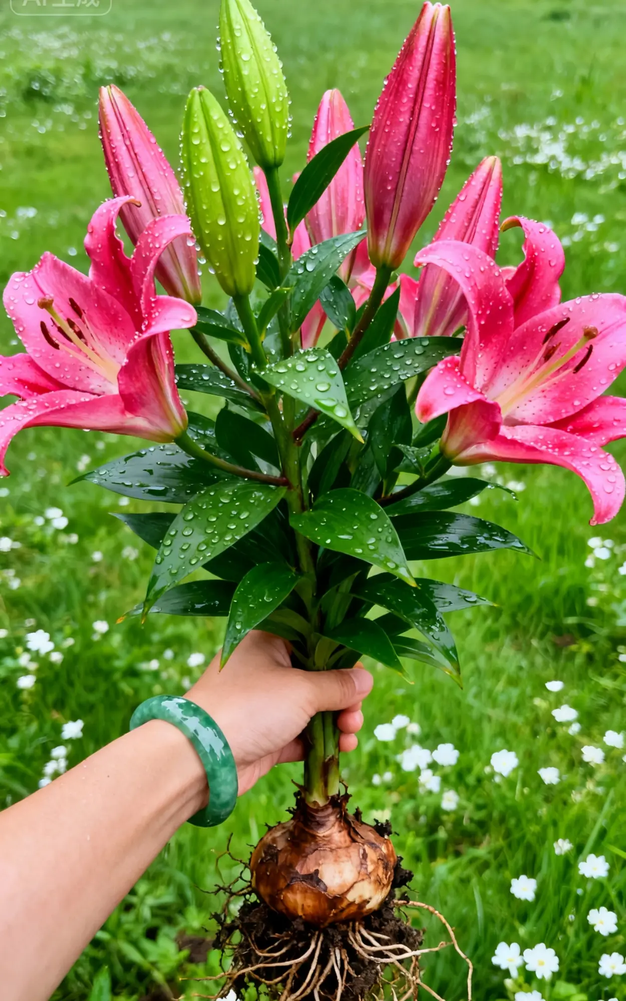 暖阳漫过窗台，重瓣香水百合悄然绽放，雅致气韵扑面而来。花瓣细腻柔润，层...