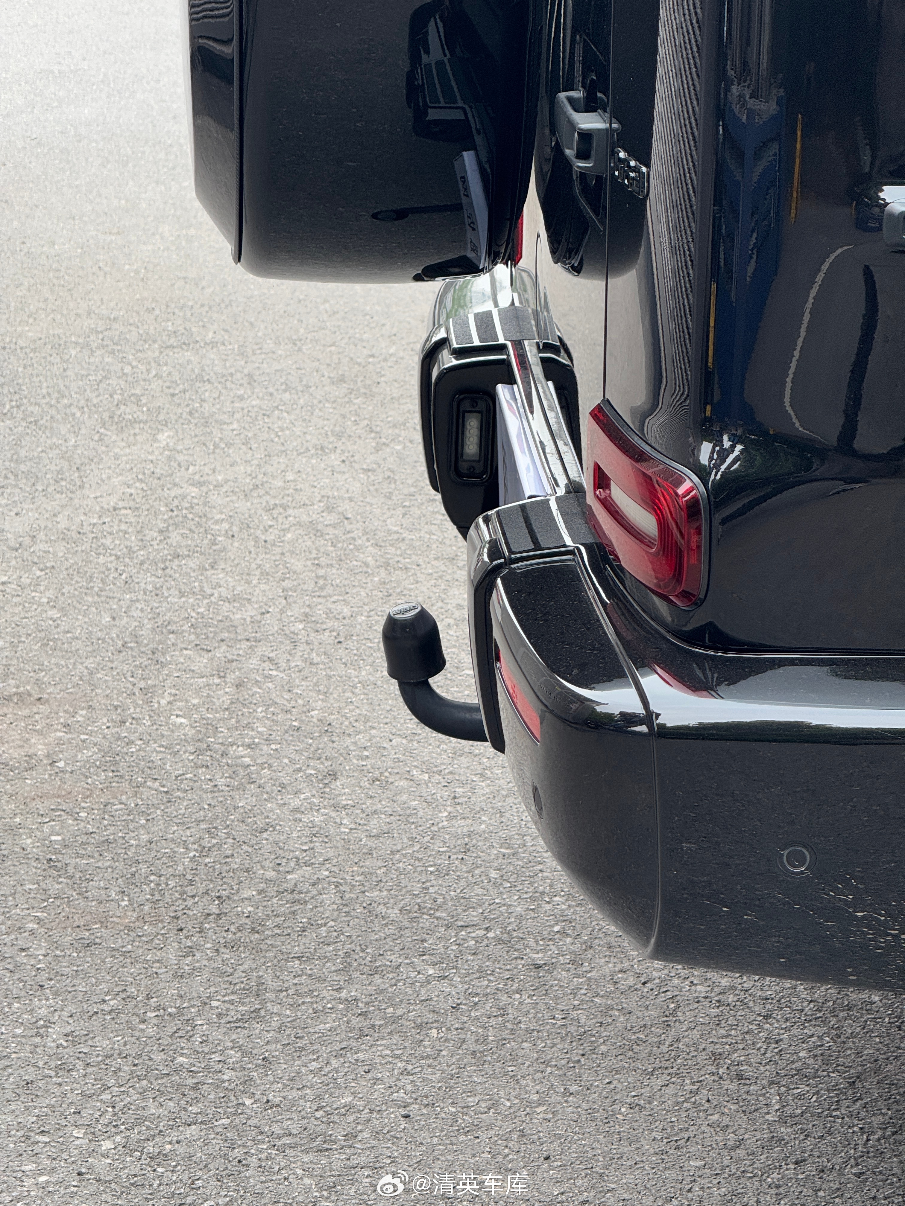 美规奔驰G63，拖车钩有多少人从买车到卖车都没用过的 