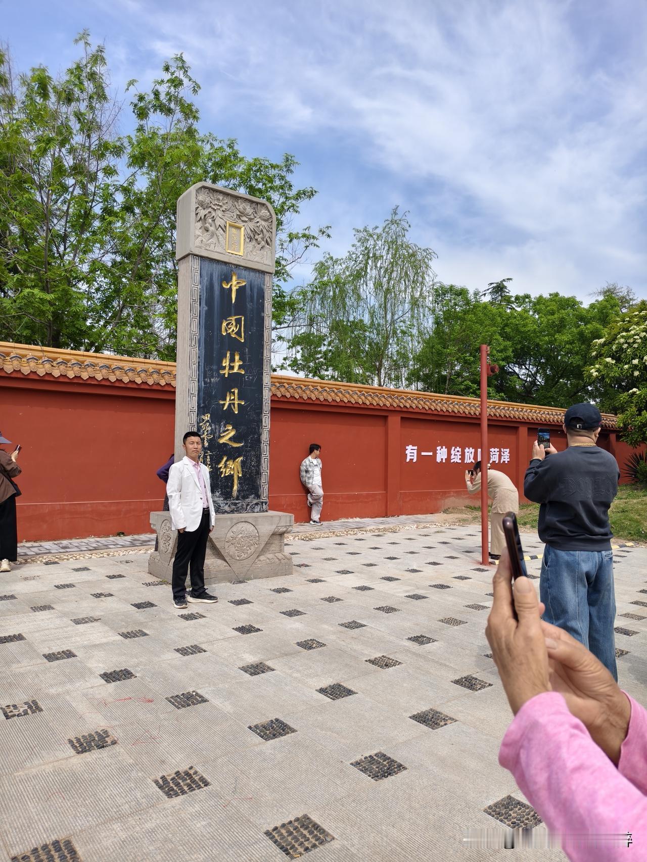 曹州牡丹园游赏