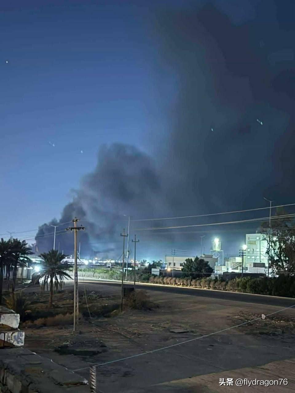 🇮🇱以色列空军空袭了伊拉克西部迪亚拉省、加伊姆省和穆萨纳省（如图所示）亲伊朗