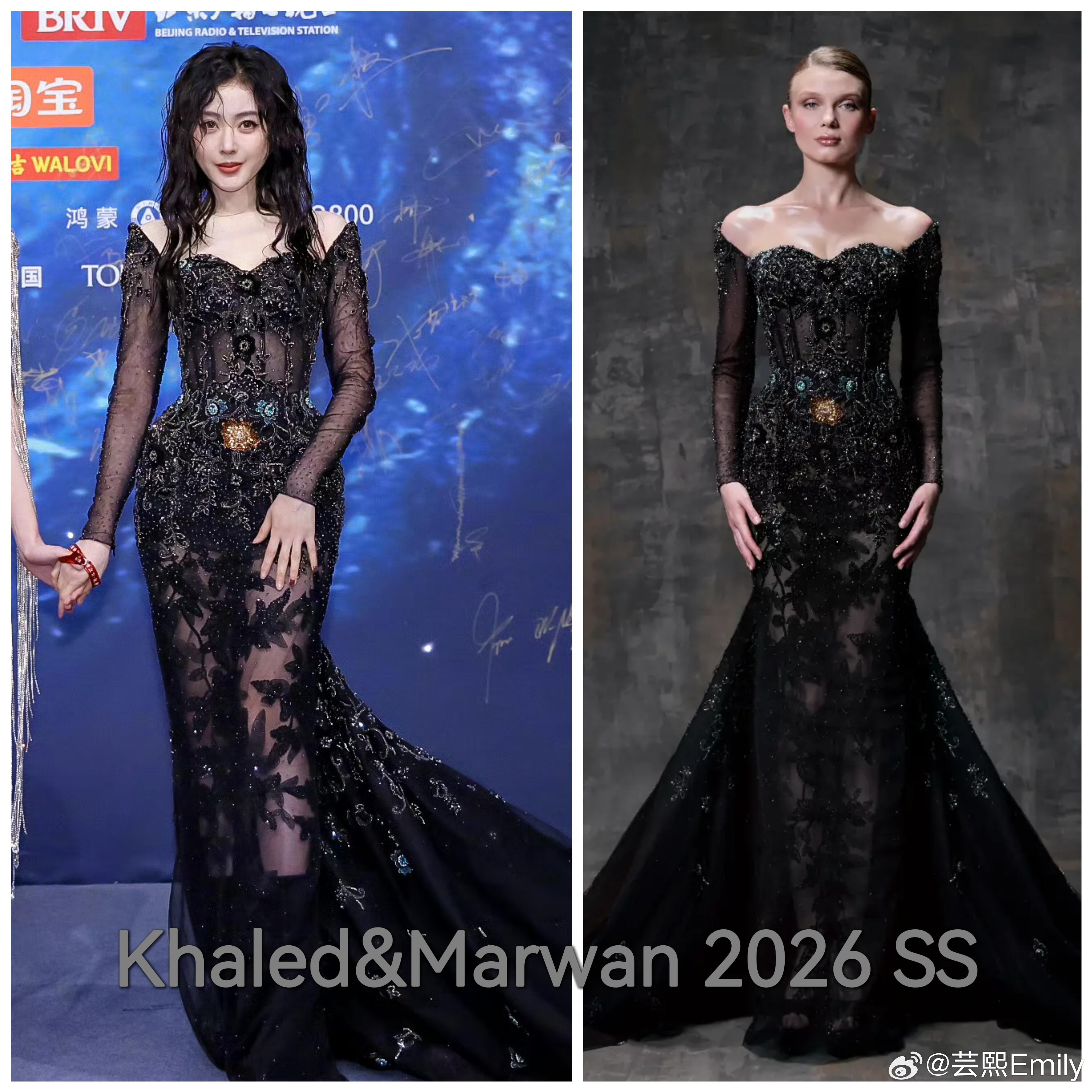 微博之夜红毯 女星穿搭总结童瑶 Elio Abou Fayssal佟丽娅 Jua