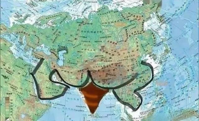 这条线划的太绝了，很符合印度的特性，真就是露天随时随地排放，这其中最大的问题来源