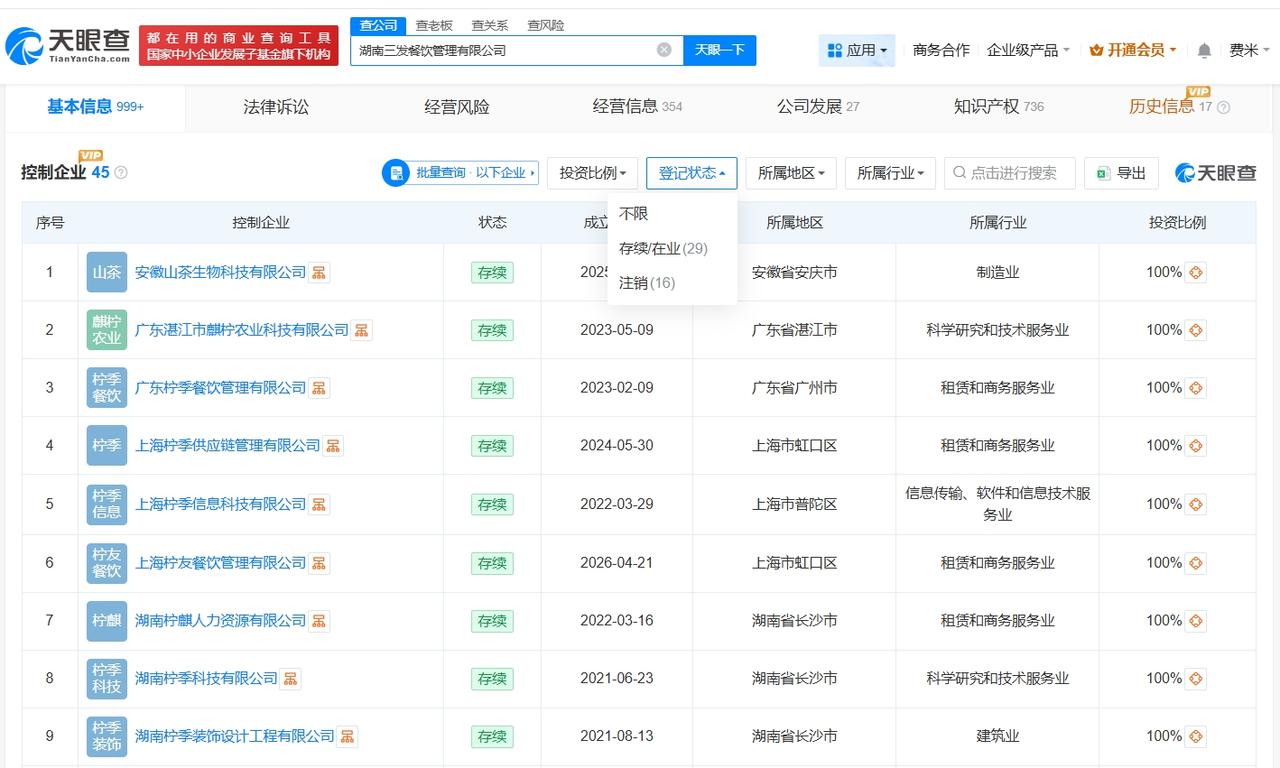 接手哈根达斯方股东包括腾讯抖音
柠季背后股东包括腾讯抖音 柠季商业版图盘点 柠季