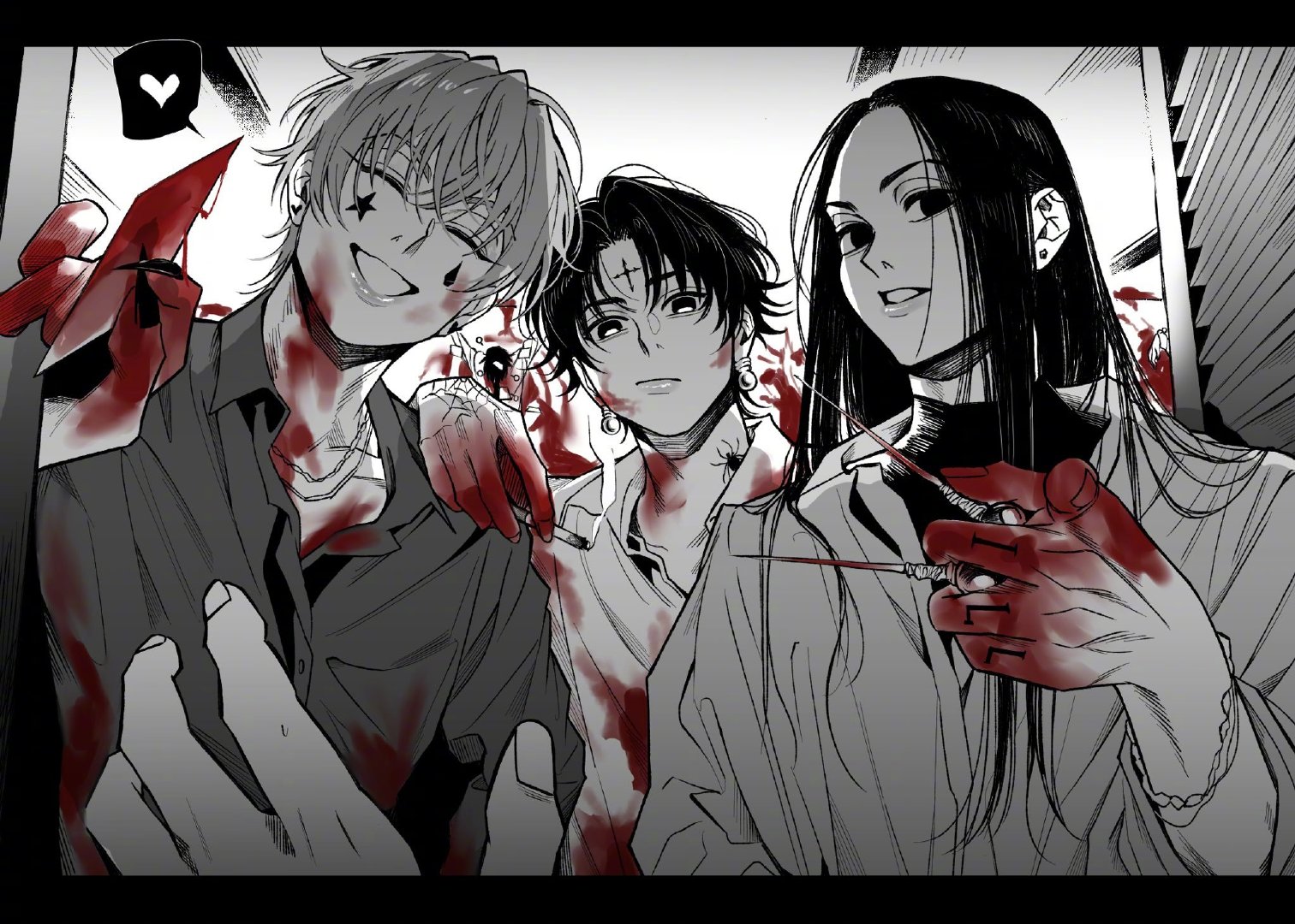 全职猎人 帅酷画风(twi:yuppenta) 