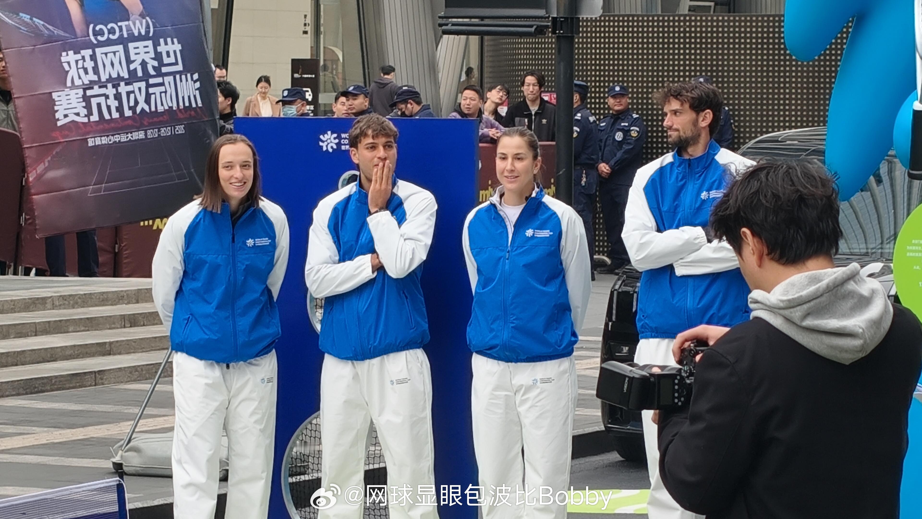 今天深圳真的很冷🥶wtcc世界网球洲际对抗赛网球talking大会网球
