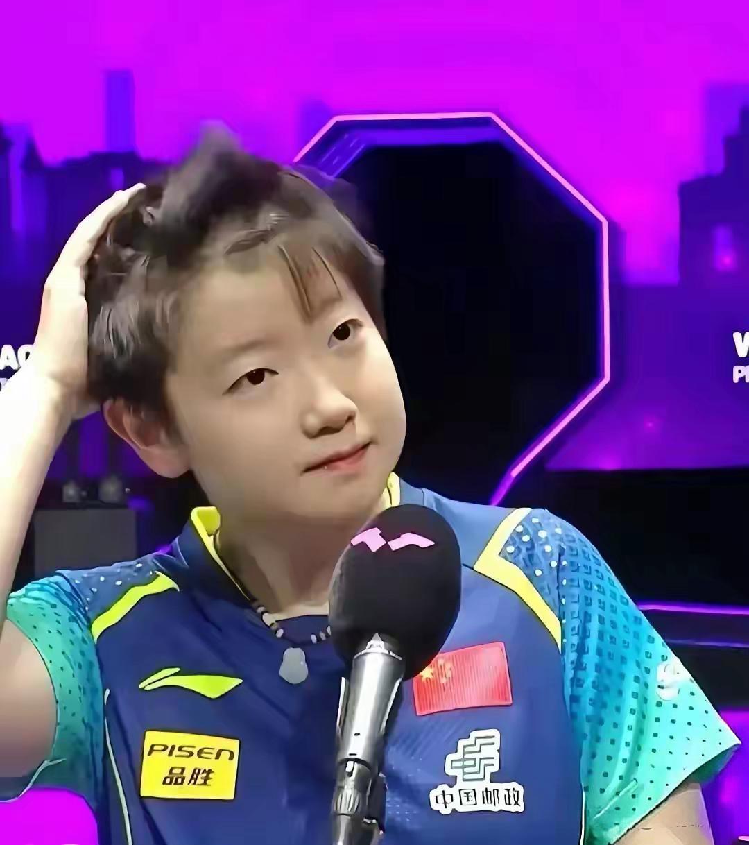 【你觉得孙颖莎漂亮吗】我觉得孙颖莎很漂亮，而且是很有辨识度、很有生命力的那种好看