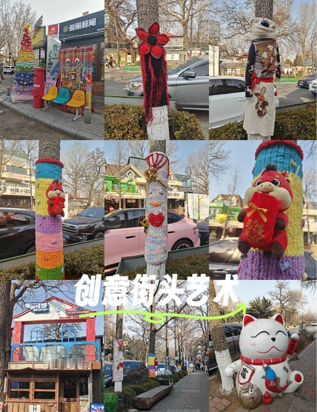 温暖一座城
📍大连 南山路
大连市妇联发起的“美家美户美大连”活动，将大树穿毛