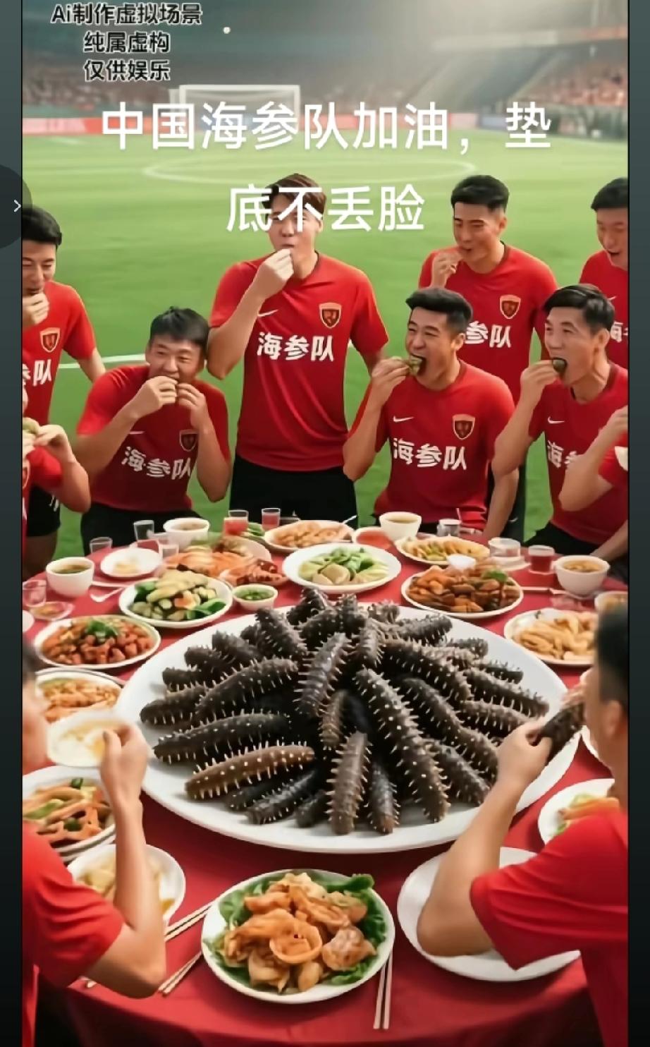 著名足球评论员黄健翔说：
世界杯都扩军到48支球队了，有些队还是来不了，国际足联