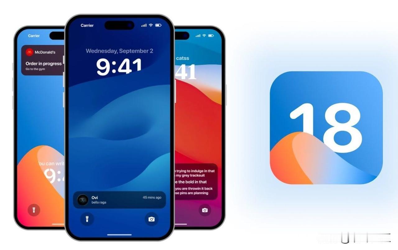 目前苹果的新版系统iOS 18已经正式亮相。有意思的是，此次iOS 18中加入了
