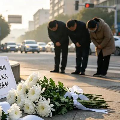 69 岁保洁员清晨扫街，撞见持双刀歹徒追砍女学生。他赤手空拳冲上前阻拦，搏斗中身