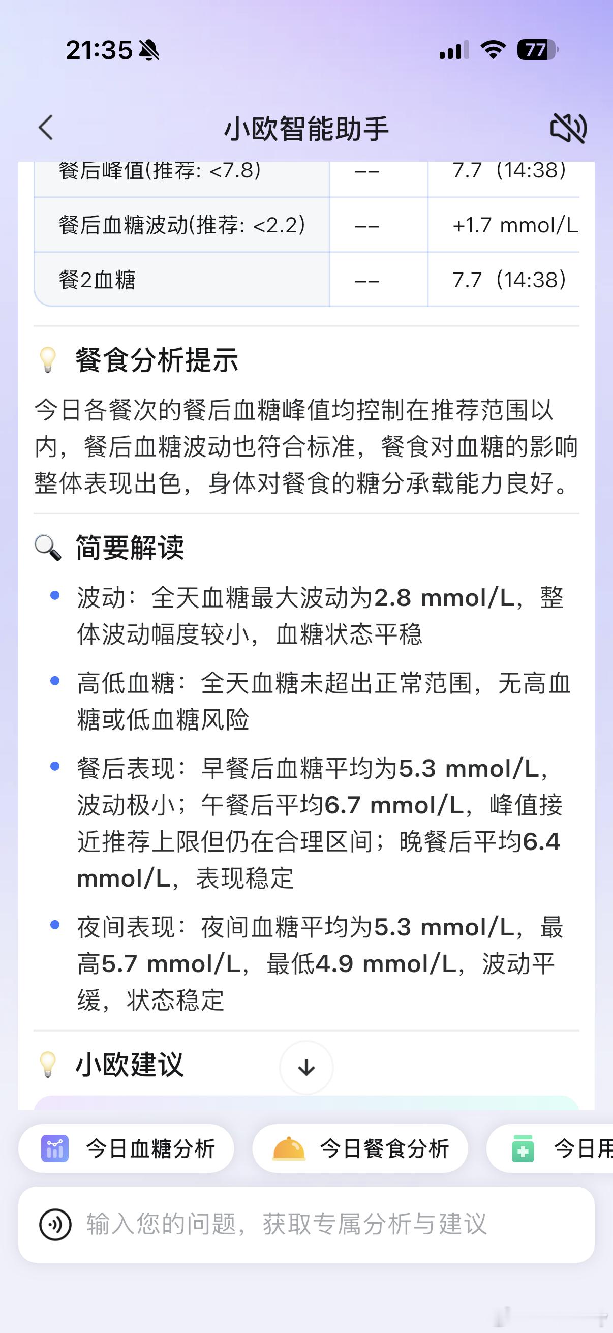 最近血糖控制得都很不错，差不多总结出来是：1.吃饭顺序很重要❗️先吃蔬菜🥬再吃