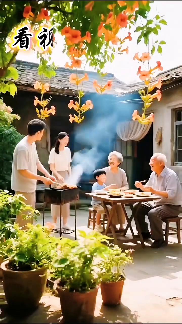 看视频猜成语。
很多人只知道家和万事兴，殊不知还有其他几句。父爱则母敬，母敬则子